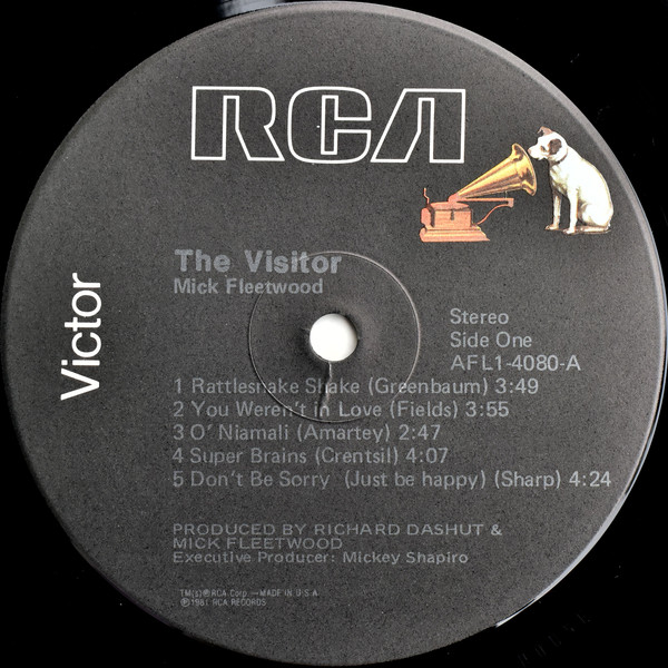 Mick Fleetwood - The Visitor (LP, Album, Ind) (Mint (M)) - Image 4