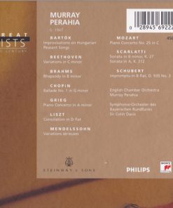 Alternative view of Murray Perahia, Ludwig van Beethoven, Edvard Grieg, Wolfgang Amadeus Mozart, Felix Mendelssohn-Bartholdy, Domenico Scarlatti - Murray Perahia (2xCD, Comp) (Near Mint (NM or M-))