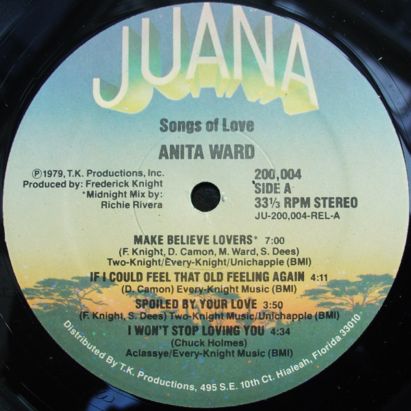 Anita Ward - Songs Of Love (LP, Album) (Mint (M)) - Image 3