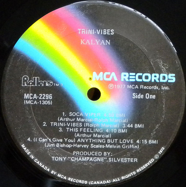 Kalyan - Trini-Vibes (LP, Album) (Mint (M)) - Image 3