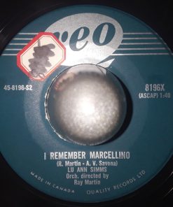 Alternative view of Lu Ann Simms - The Cha-Lypso / I Remember Marcellino (7", Single) (Very Good Plus (VG+))