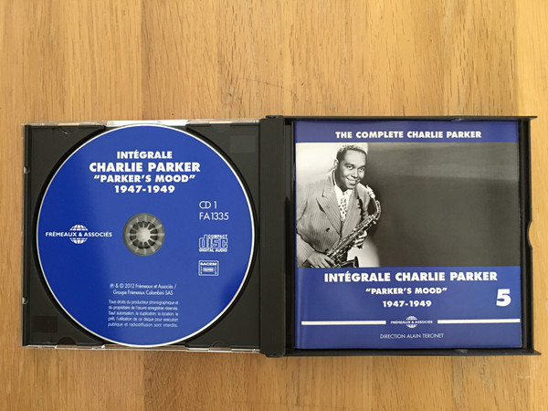 Charlie Parker - The Complete Charlie Parker - Intégrale Charlie Parker Vol. 5 - "Parker's Mood" - 1947-1949 (3xCD, Comp) (Near Mint (NM or M-)) - Image 2
