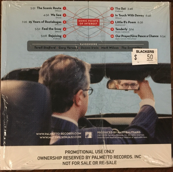 Matt Wilson's Arts & Crafts - The Scenic Route (CD, Album, Promo, Sli) (Mint (M)) - Image 2
