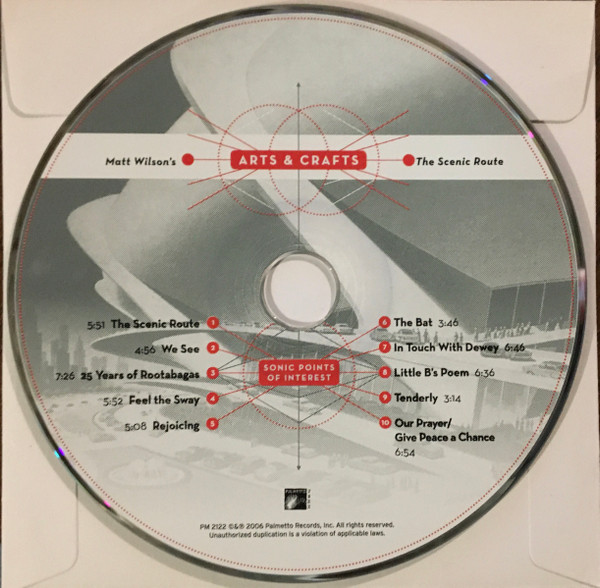 Matt Wilson's Arts & Crafts - The Scenic Route (CD, Album, Promo, Sli) (Mint (M)) - Image 3