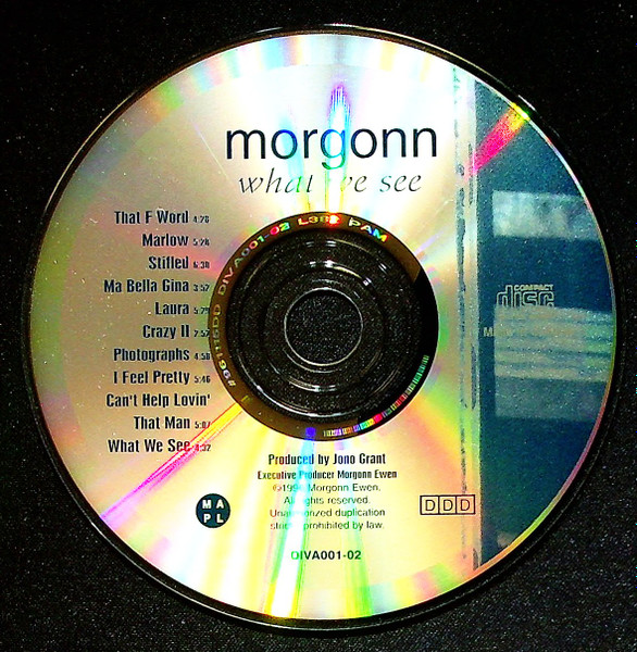 Morgonn Ewen - What We See (CD, Album) (Near Mint (NM or M-)) - Image 3