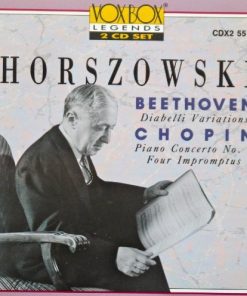 Mieczyslaw Horszowski, Ludwig van Beethoven, Frédéric Chopin - Variations On A Waltz By Diabelli Op. 120 / Concerto No. 1 / Impromptus (2xCD, Comp) (Near Mint (NM or M-))