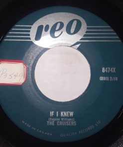 The Cruisers (2) - If I Knew / Miss Fine (7", Single) (Very Good Plus (VG+))
