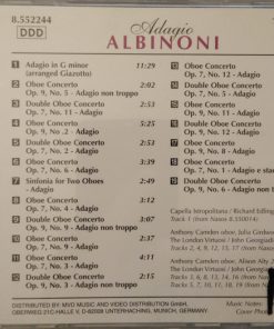 Alternative view of Tomaso Albinoni - Adagio (CD, Comp) (Near Mint (NM or M-))