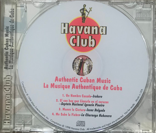 Various - Authentic Cuban Music / La Musique Authentique De Cuba (CD, Comp) (Near Mint (NM or M-)) - Image 4