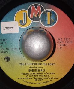 Alternative view of Don Devaney - Ain't Gonna Hobo No More / You Either Do Or You Don't (7", Single) (Very Good Plus (VG+))