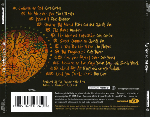 Various - The Glorious Impossible (CD, Comp, Enh) (Near Mint (NM or M-)) - Image 2