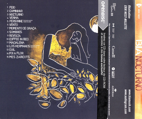 Bïa - Nocturno (CD, Album, Enh) (Near Mint (NM or M-)) - Image 2