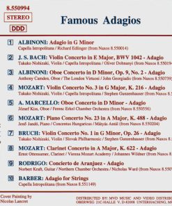 Alternative view of Various - Famous Adagios (CD, Comp) (Near Mint (NM or M-))