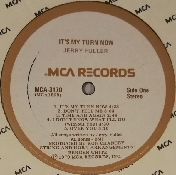 Jerry Fuller - It's My Turn Now (LP, Album) (Mint (M)) - Image 3