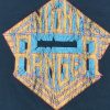 NIGHT RANGER - YELLOW & BLUE LOGO T-SHIRT M