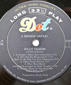 Billy Vaughn And His Orchestra - A Swingin' Safari (LP, Album, Mono) (Mint (M)) - Image 4