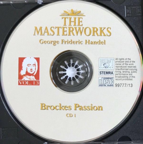 Georg Friedrich Händel - Brockes Passion (3xCD, Album, RE) (Near Mint (NM or M-)) - Image 3