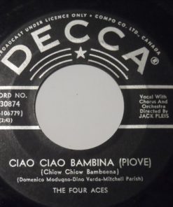 The Four Aces - Paradise Island / Ciao Ciao Bambina (Piove) (7", Single) (Very Good Plus (VG+))
