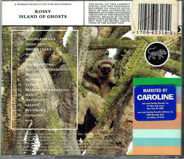 Rossy - Island Of Ghosts (CD, Album) (Near Mint (NM or M-)) - Image 4