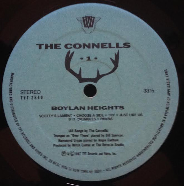 The Connells - Boylan Heights (LP, Album) (Mint (M)) - Image 3