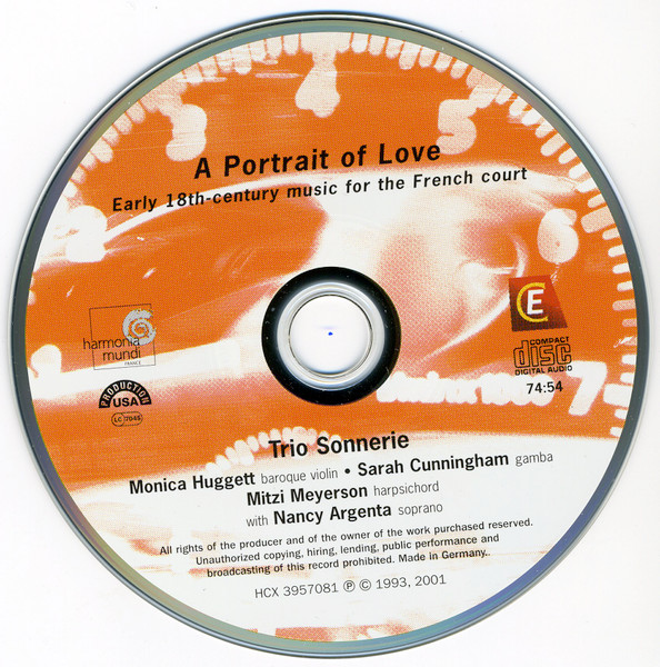Various, Trio Sonnerie - A Portrait Of Love (CD, Album) (Near Mint (NM or M-)) - Image 3