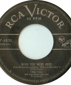Eddie Fisher - Wish You Were Here / The Hand Of Fate (7") (Very Good (VG))