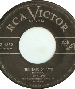 Alternative view of Eddie Fisher - Wish You Were Here / The Hand Of Fate (7") (Very Good (VG))