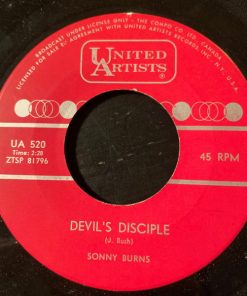 Sonny Burns - Devil's Disciple (7", Single) (Very Good Plus (VG+))