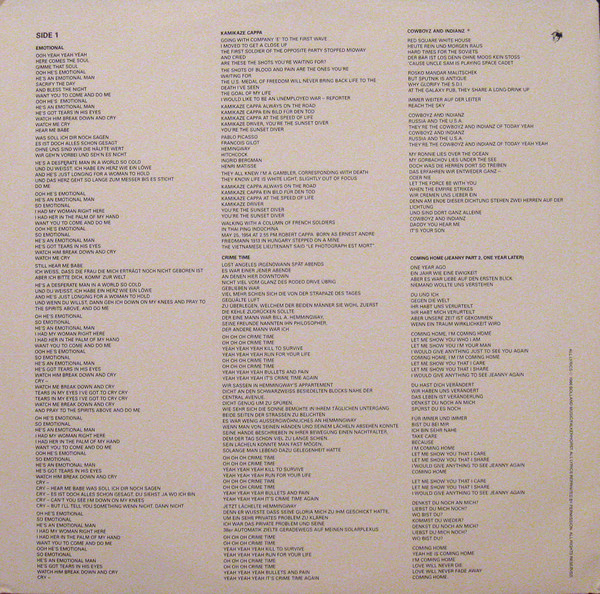 Falco - Emotional (LP, Album) (Mint (M)) - Image 5