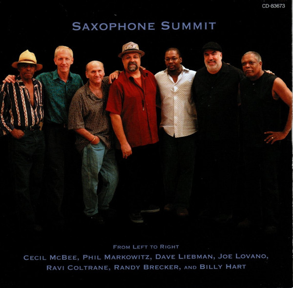 Joe Lovano, David Liebman, Ravi Coltrane : Saxophone Summit - Seraphic Light (CD, Album) (Near Mint (NM or M-)) - Image 2