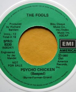 The Fools - Psycho Chicken (7", Single, Promo, Whi) (Near Mint (NM or M-))