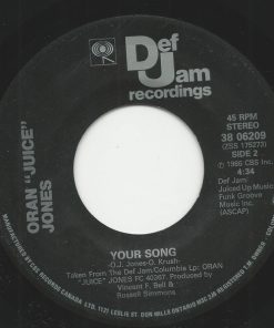 Alternative view of Oran 'Juice' Jones - The Rain (7", Single) (Near Mint (NM or M-))