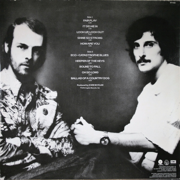 Brewer And Shipley - ST11261 (LP, Album, Los) (Mint (M)) - Image 2