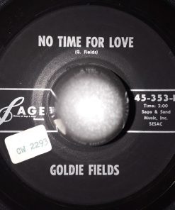 Goldie Fields - No Time For Love / Blue Diamonds & Pink Pearls (7", Single, Mono) (Very Good Plus (VG+))