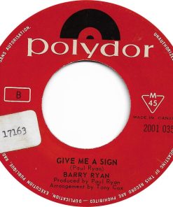 Alternative view of Barry Ryan - Kitsch (7", Single, Mono) (Near Mint (NM or M-))