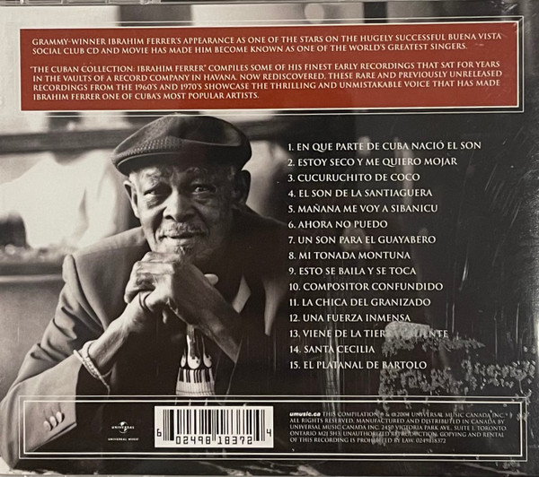 Ibrahim Ferrer - The Cuban Collection (CD, Comp) (Near Mint (NM or M-)) - Image 3