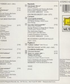 Alternative view of Claudio Abbado, Karl Böhm, Herbert von Karajan, Antonino Votto - Va, Pensiero / Famous Opera Choruses: Nabucco • Otello • Il Trovatore • Aida • La Traviata • Cavalleria Rusticana  (CD, Comp) (Near Mint (NM or M-))