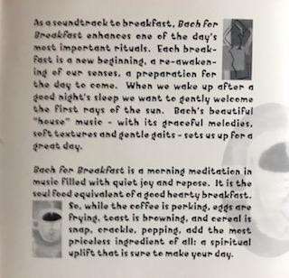 Various - Bach For Breakfast • The Leisurely Way To Start Your Day (CD, Comp, Club) (Near Mint (NM or M-)) - Image 5