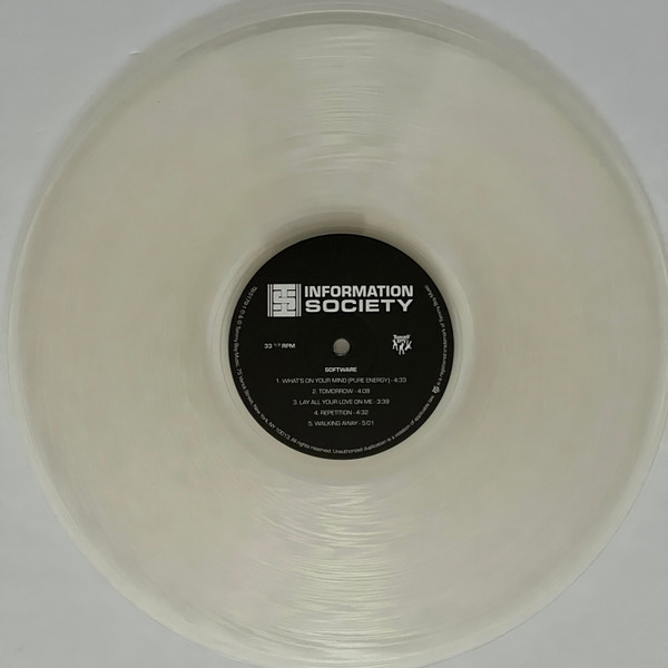 Information Society - Information Society (LP, Album, Ltd, RE, Cle) (Mint (M)) - Image 5