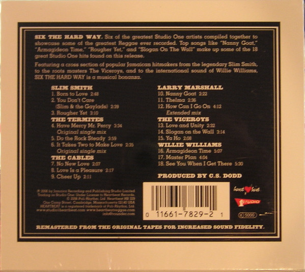 Various - Six The Hard Way (CD, Comp, RM) (Near Mint (NM or M-)) - Image 2