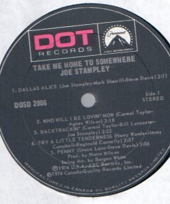 Alternative view of Joe Stampley - Take Me Home To Somewhere (LP, Album) (Mint (M))