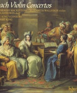 Johann Sebastian Bach, Catherine Mackintosh, Elizabeth Wallfisch, Paul Goodwin (2), The King's Consort, Robert King (9) - Violin Concertos (CD) (Near Mint (NM or M-))
