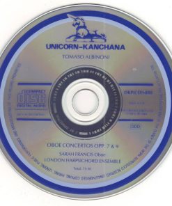 Alternative view of Tomaso Albinoni, Sarah Francis, London Harpsichord Ensemble - Oboe Concertos Opp. 7 & 9 (CD, Album) (Near Mint (NM or M-))