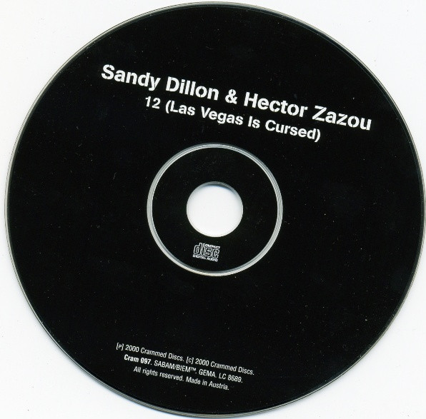 Sandy Dillon & Hector Zazou - 12 (Las Vegas Is Cursed) (CD, Album) (Near Mint (NM or M-)) - Image 3