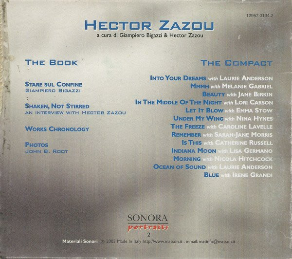 Hector Zazou - Strong Currents (CD, Album) (Near Mint (NM or M-)) - Image 2