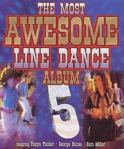 Various - The Most Awesome Line Dance Album 5 (CD, Comp) (Near Mint (NM or M-))