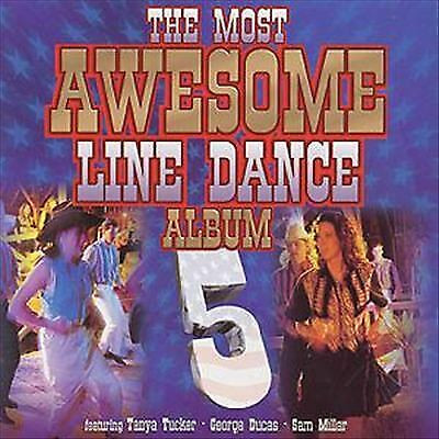 Various - The Most Awesome Line Dance Album 5 (CD, Comp) (Near Mint (NM or M-))