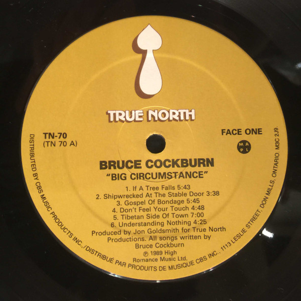 Bruce Cockburn - Big Circumstance (LP, Album) (Mint (M)) - Image 5