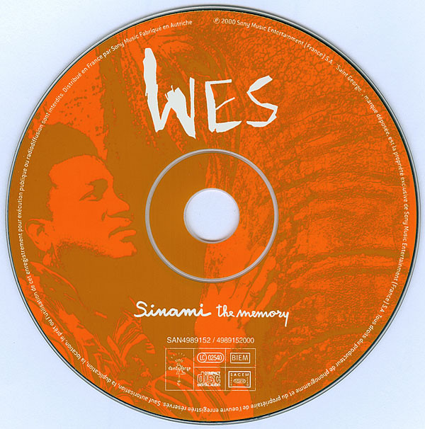 Wes - Sinami (The Memory) (CD, Album) (Near Mint (NM or M-)) - Image 3