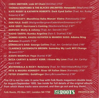 Various - Froots #5 (CD, Comp) (Mint (M)) - Image 2